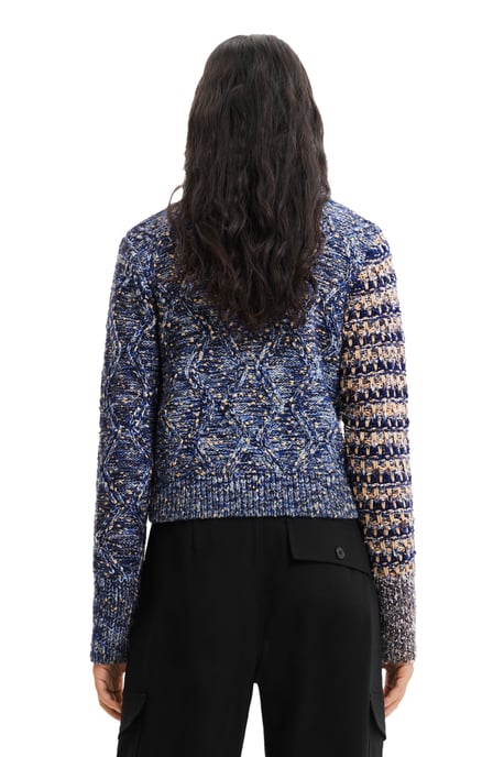 Desigual Damen Blau Strickwaren - Image 2