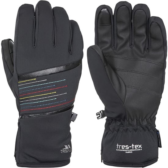 Trespass Womens/Ladies Kay Gloves (Black)