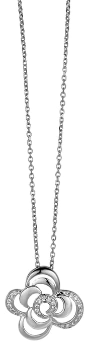 Orphelia Damen-Kette aus 925er Sterlingsilber mit Anhänger – Silber ZH-4864 - Image 2