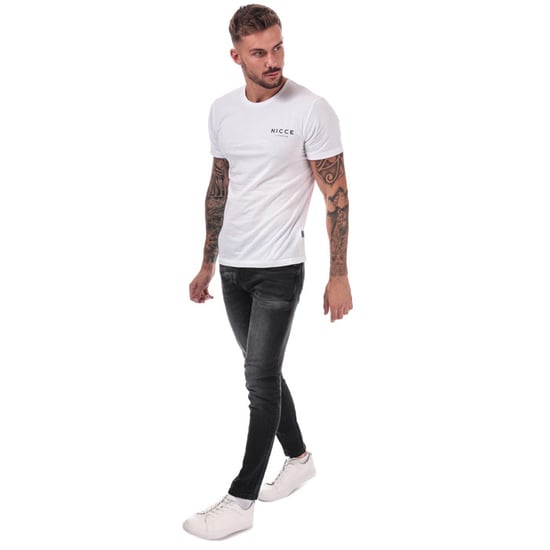 Jean Maylead Slim Fit Duck and Cover Pour Homme en Noir - Image 3