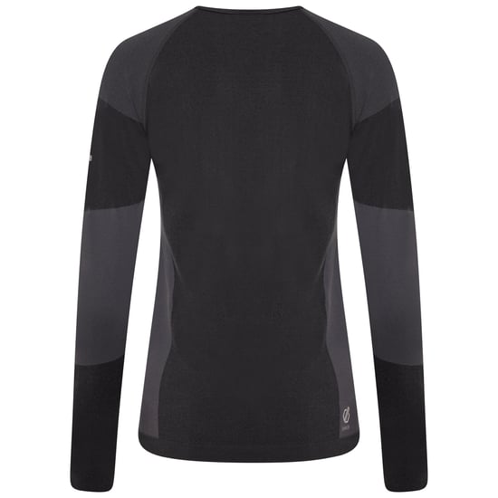 Dare 2B Womens/Ladies In The Zone II Long-Sleeved Base Layer Top (Black)