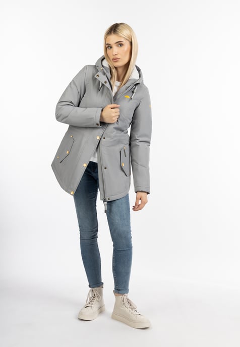 Schmuddelwedda winter jacket with Magic Print skylah