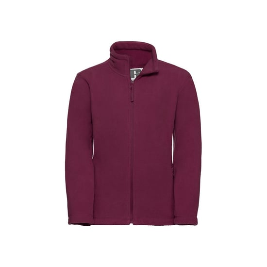 Russell - Fleecejacke für Kinder (Burgunderrot) - Image 1