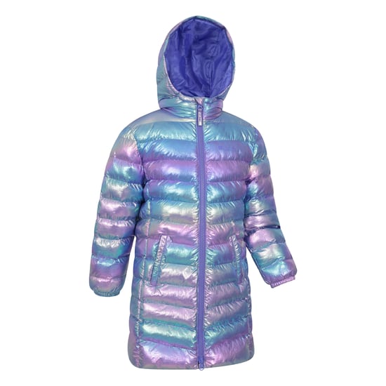 Mountain Warehouse Florence, lange wattierte Jacke für Kinder (schillernd) - Image 3