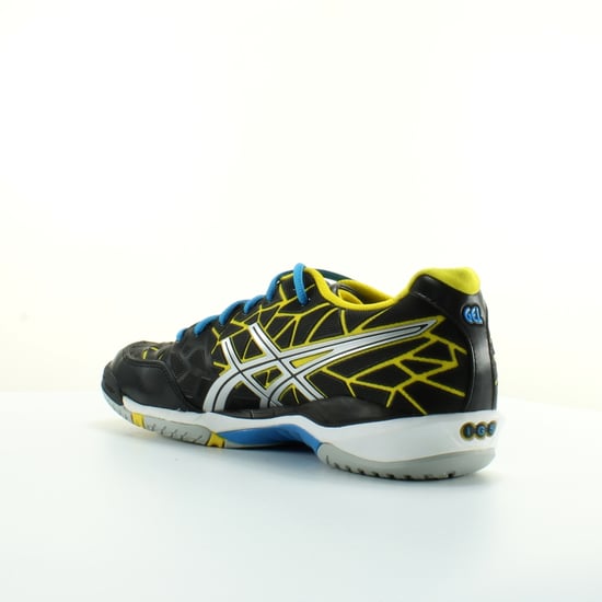 ASICS Gel-FireBlast Womens Black Court Trainer - Image 5