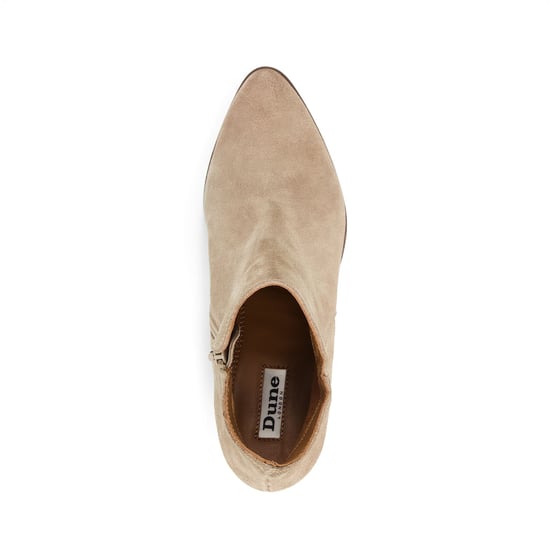 Dune Ladies PARLOR Heeled Suede Ankle Boots Parlor - Image 4