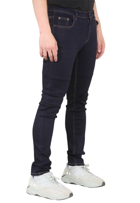 MYT Herren Skinny Fit Jeans Stretch Denim in Indigo - Image 2