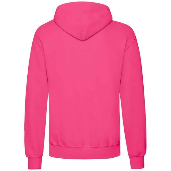 Fruit of the Loom Erwachsene Unisex Klassik Kapuzenpullover (Fuchsie) - Image 2