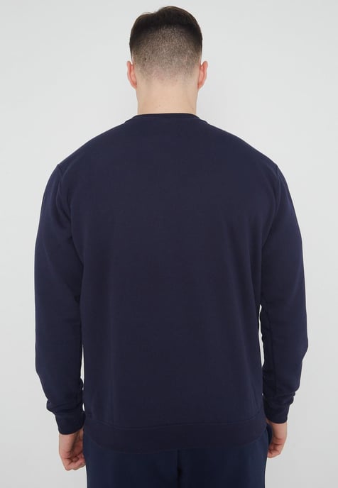 Nike Herren Club Fleece Full Trainingsanzug Set Navy - Image 2