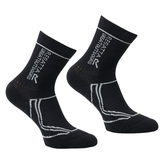 Regatta Great Outdoors Kinder 2 Jahreszeiten Coolmax Trek & Trail Socken () - Image 1