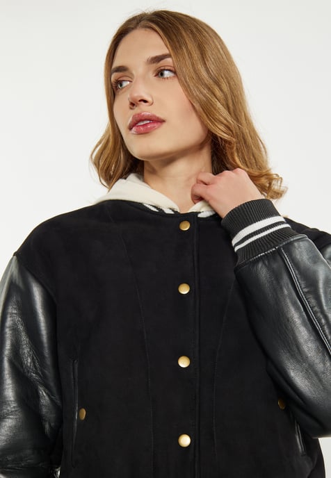 Dreimaster Jacke Damen Schwarz - Image 5
