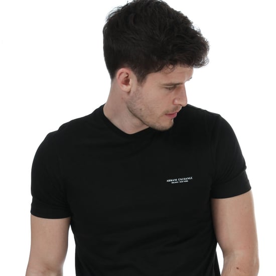 T-Shirt Armani Exchange Herren Mini-Logo - Image 2