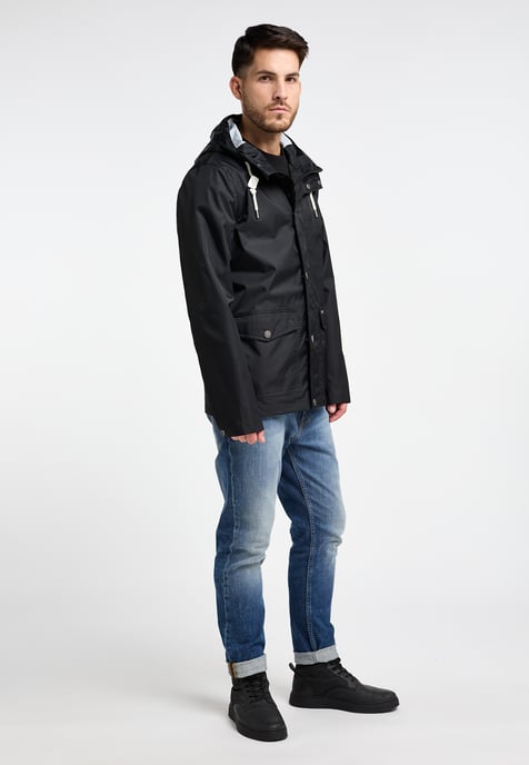 ICEBOUND Regenjacke Herren Schwarz - Image 2