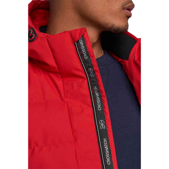 Crosshatch - "Kampnew" Weste für Herren (Rot) - Image 3
