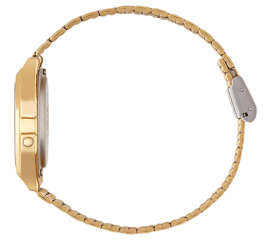 Casio Casio Collection Vintage Unisex Gold Uhr A158WETG-9AEF - Image 2