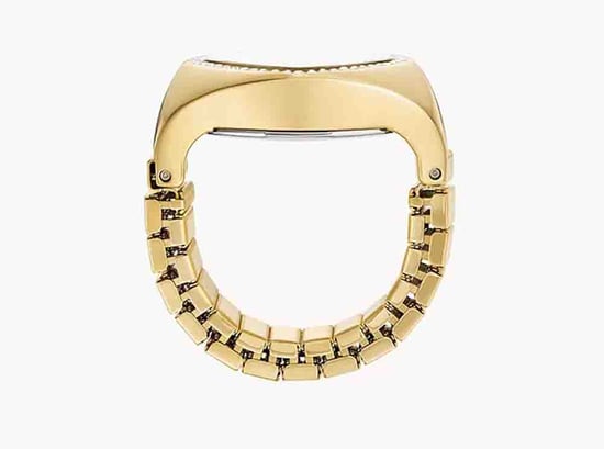Fossil Uhr Ring Damen Gold Uhr ES5407 - Image 3