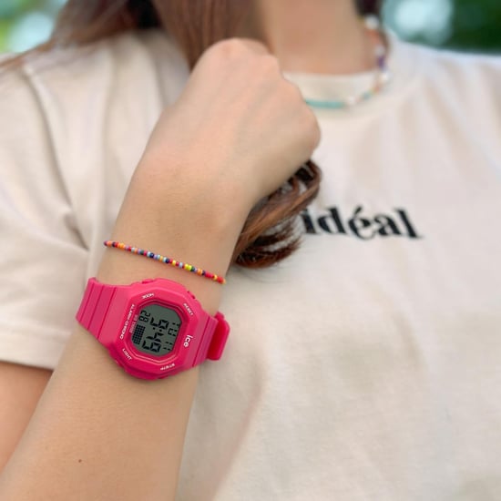 Ice Watch Ice Digit Ultra - Pink Rosa Damen Armbanduhr 022100 - - Image 5