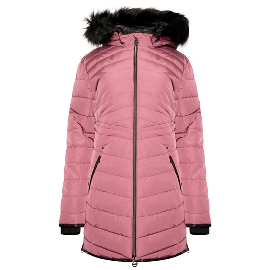 Dare 2B Womens/Ladies Striking III Long Length Padded Jacket (Mesa Rose)