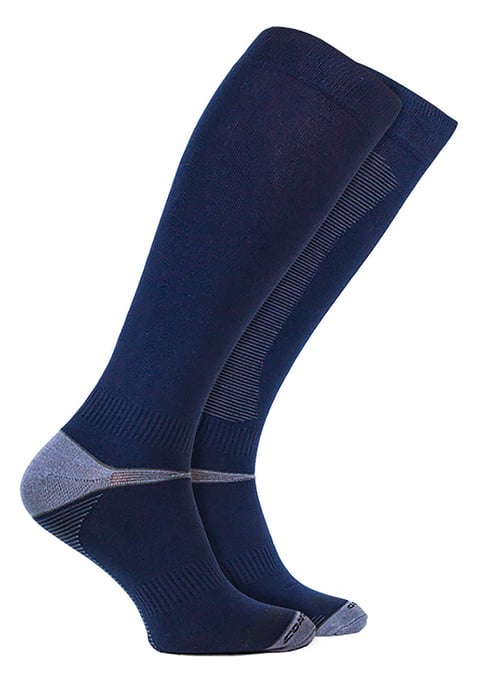 Bambus-Reitersocken | COMODO | Langstiefel-Reitsocken | Kniestrümpfe aus Bambus - Navy - Image 1