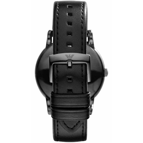 Emporio Armani AR1732 Luigi Classic Schwarz Lederband Herrenuhr - Image 2