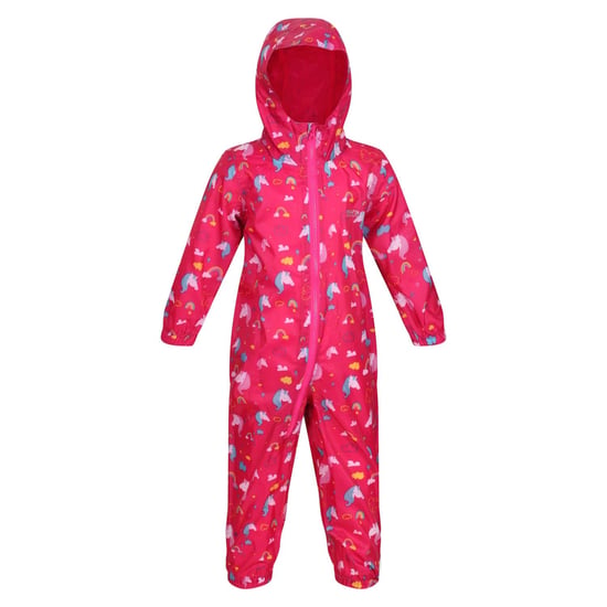 Regatta Infants Waterproof Puddle Suit in Pink