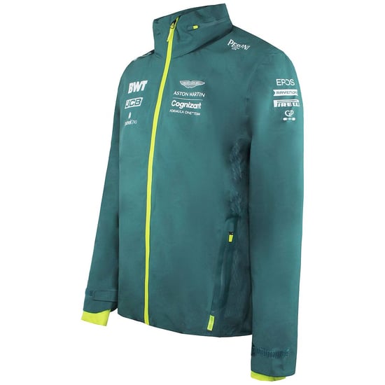 Aston Martin Cognizant F1 Offizielles Team Grüne Herrenjacke - Image 3