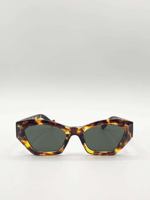 Angular frame cat eye sunglasses - Image 1