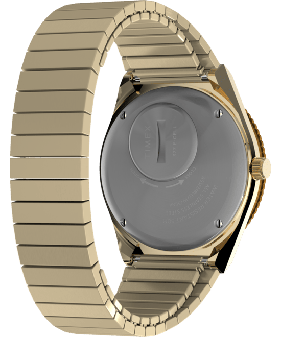 Timex Q Diver Inspiration Damen Goldene Uhr TW2V92500 - Image 4