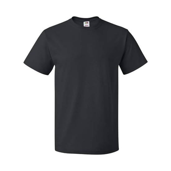 Fruit of the Loom - T-Shirt für Herren/Damen Unisex (Schwarz) - Image 1