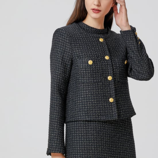 Tweed-Blazer-Aufnäher mit Taschen - Image 4