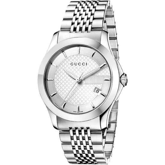 Gucci YA126401 G-Timeless Silver Dial Men's Watch