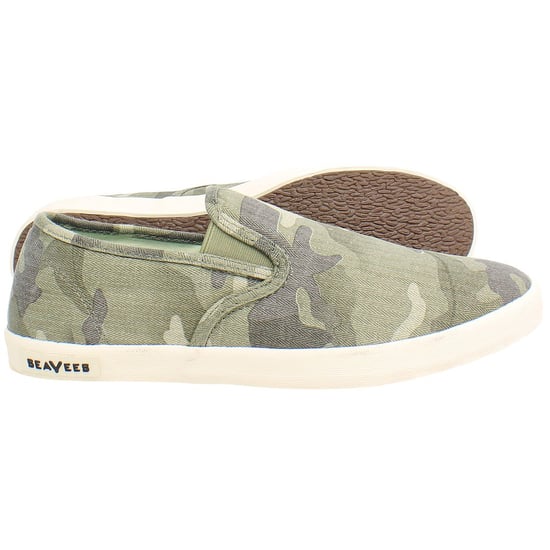 Seavees Baja Saltwash Damen Grün Slip-Ons - Image 4
