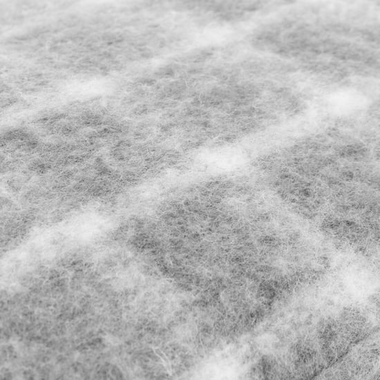 Yard Yarrow Karo-Imitat Mohair Kissenbezug - Image 3