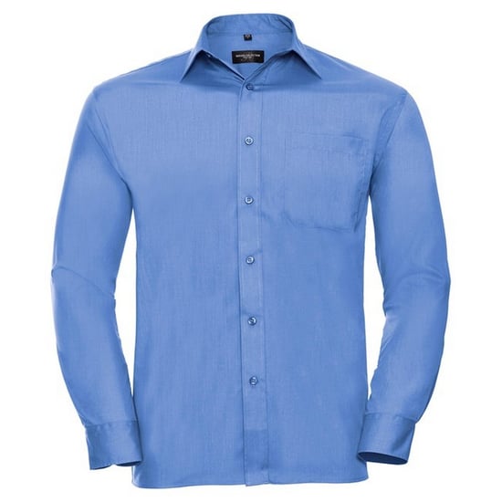 Russell Collection - Hemd Pflegeleicht für Herren Langärmlig (Business-Blau) - Image 1