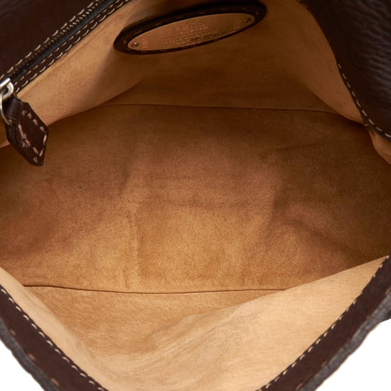 Vintage Fendi Selleria Mamma Baguette Brown