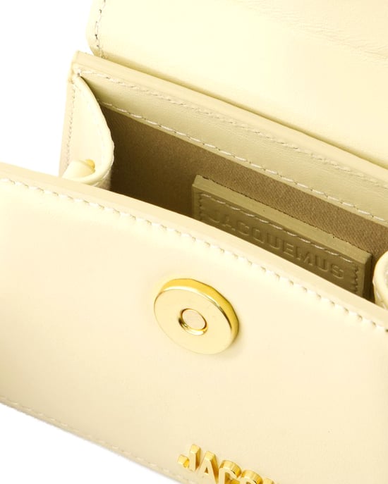 Le Chiquito Tasche - Jacquemus - Leder - Elfenbein - Image 4