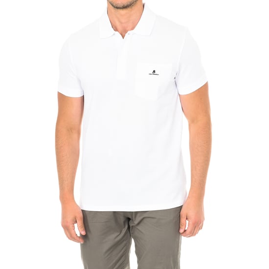 Karl Lagerfeld Homme Polo homme avec manches courtes avec logo Blanc - Image 1