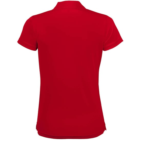 SOLS Womens/Ladies Performer Kurzarm-Pique-Poloshirt (Rot) - Image 2