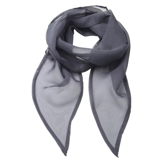 Premier - "Colours" Schal für Herren/Damen Unisex (Stahl) - Image 1