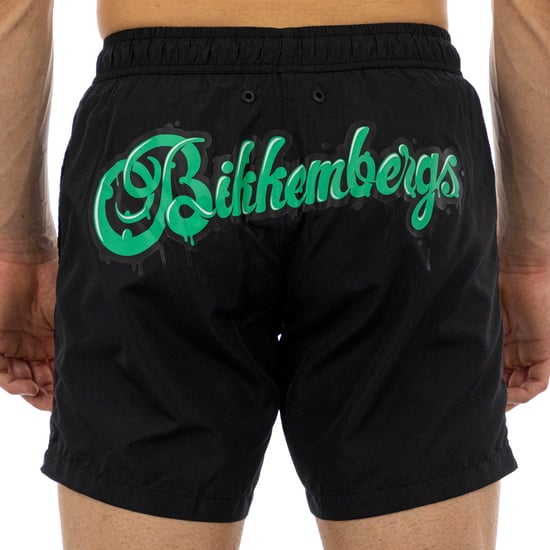 Bikkembergs Homme Maillots de bain Bubble Graffiti    Noir - Image 5