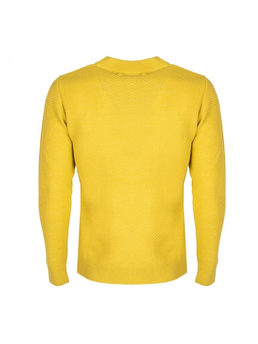 Xagon Man Pullover C-Neck Men's Yellow