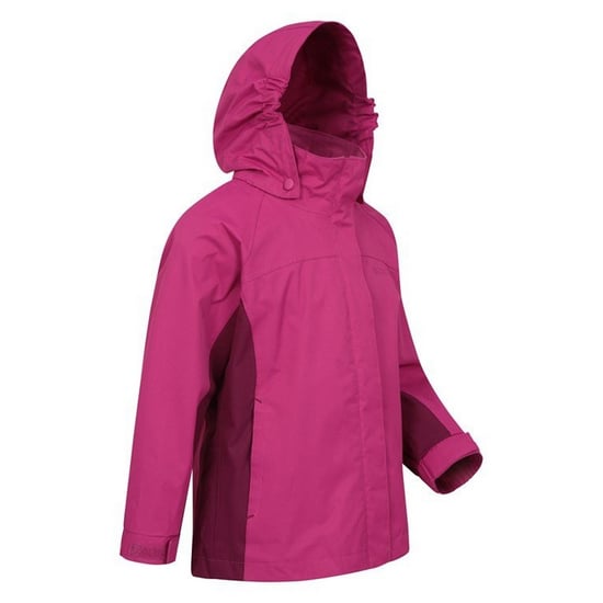 Mountain Warehouse Childrens/Kids Shelly II Wasserdichte Jacke (Berry) - Image 4