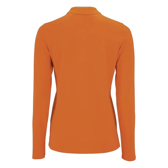 SOLS - "Perfect" Poloshirt für Damen Langärmlig (Orange) - Image 2