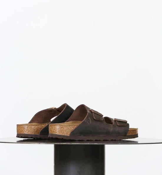 CHAUSSONS BIRKENSTOCK ARIZONA MARRON - Image 3