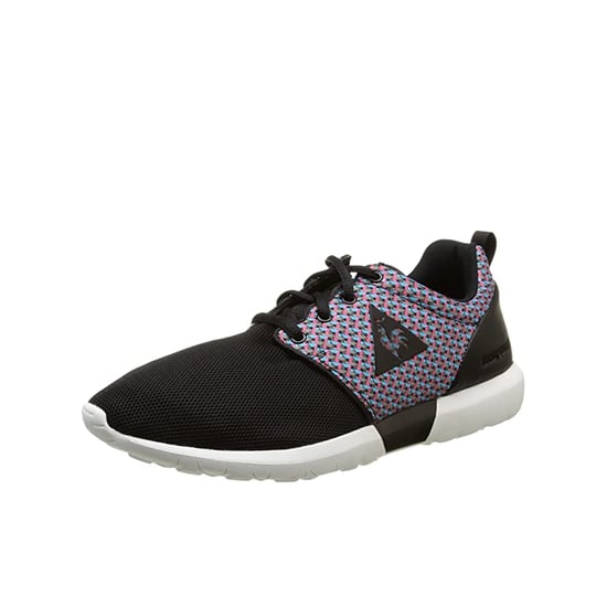 Le Coq Sportif Dynacomf GEO Jacquard Mens Black Trainers