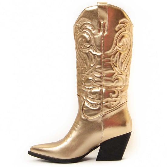 Montevita Absatzstiefel Bottavita13 in Gold - Image 5