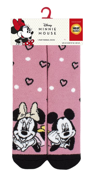Warme Damen-Thermo-Disney-Socken | Hitzehalter Lite | Neuartige süße Minnie Mouse und Snoopy bedruckte Socken Minnie Mouse - Image 2