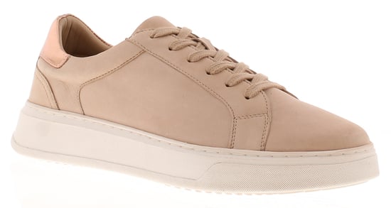 Hush Puppies Camille Leder Damen Sneaker In Rosa - Image 1