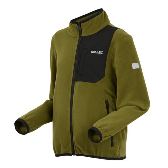 Regatta - "Frankie" Fleecejacke Durchgehender Reißverschluss für Kinder (Nephrit Grün) - Image 3