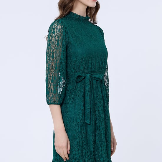 Robe patineuse dentelle - Image 5
